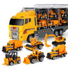 Alloy large container truck toy car boy toy
