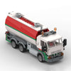 Building Blocks Creative Educational Toys Sets Of Engineering Vehicles Old-fashioned Oil Tank Truck Car Model