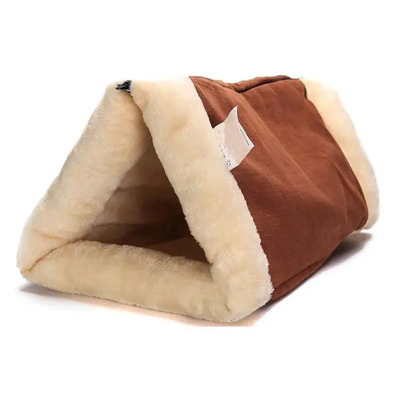 Foldable Snooze Tunnel Mat For Cats And Dogs Comfortable Pet Bed Warm Blanket Kennel Crate Cage House Pets Supplies Winter